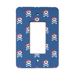 Blue Pirate Rocker Style Light Switch Cover