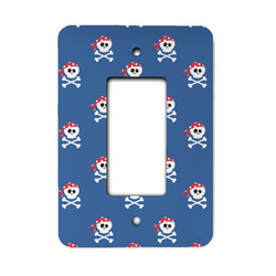 Blue Pirate Rocker Style Light Switch Cover