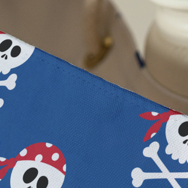 Blue Pirate Large Rope Tote - Close Up View