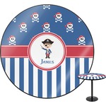 Blue Pirate Round Table (Personalized)