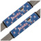 Blue Pirate Seat Belt Covers (Set of 2)