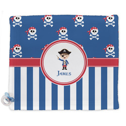 Blue Pirate Security Blanket - Single Sided (Personalized)