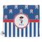 Blue Pirate Security Blanket - Single Sided (Personalized)
