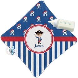Blue Pirate Security Blanket (Personalized)