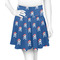 Blue Pirate Skater Skirt - X Large