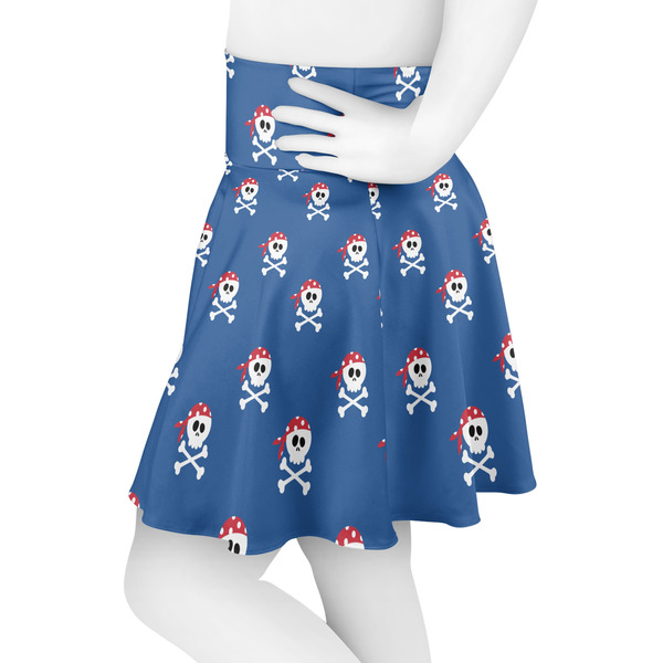 Blue Pirate Skater Skirt - Side