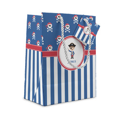 Blue Pirate Small Gift Bag (Personalized)