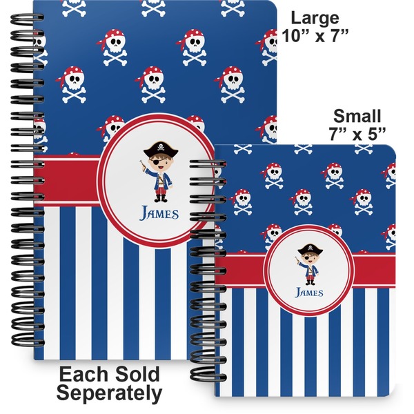 Blue Pirate Spiral Journal - Comparison