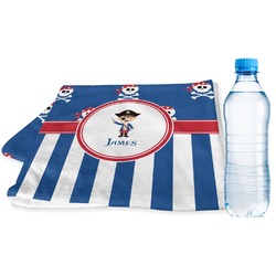 Blue Pirate Sports & Fitness Towel (Personalized)