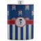 Blue Pirate Stainless Steel Flask (Personalized)