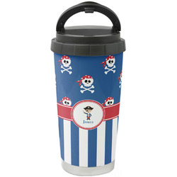 Blue Pirate Stainless Steel Coffee Tumbler (Personalized)