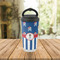 Blue Pirate Stainless Steel Travel Cup Lifestyle
