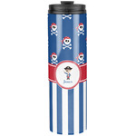 Blue Pirate Stainless Steel Skinny Tumbler - 20 oz (Personalized)