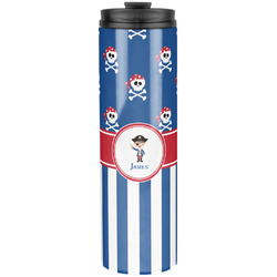 Blue Pirate Stainless Steel Skinny Tumbler - 20 oz (Personalized)