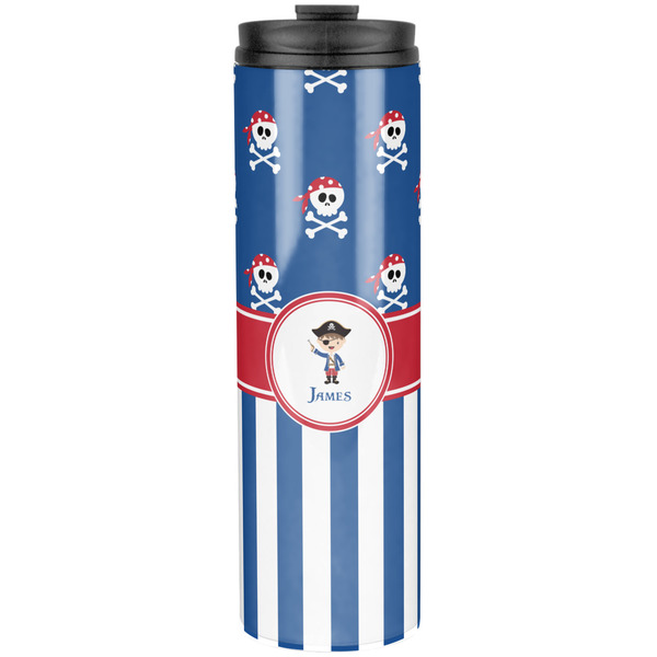 Blue Pirate Stainless Steel Tumbler 20 Oz - Front