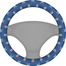 Blue Pirate Steering Wheel Cover