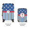 Blue Pirate Suitcase Set 4 - APPROVAL