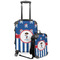 Blue Pirate Kids 2-Piece Luggage Set - Suitcase & Backpack (Personalized)