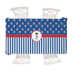 Blue Pirate Tablecloth - 58"x102" (Personalized)
