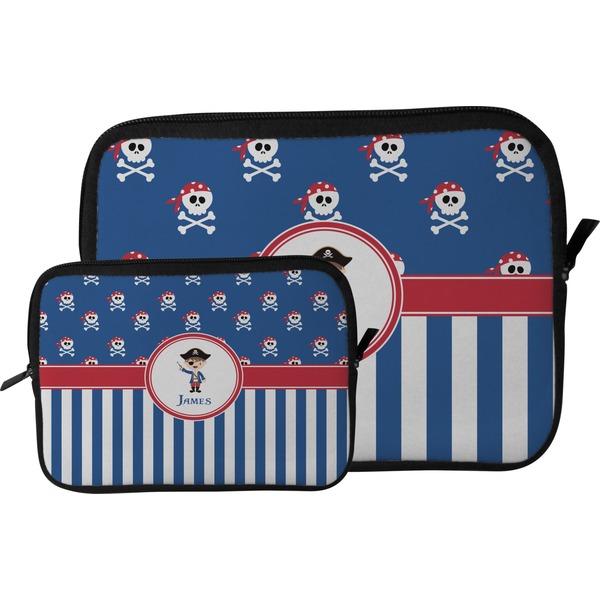 Blue Pirate Tablet Sleeve (Size Comparison)