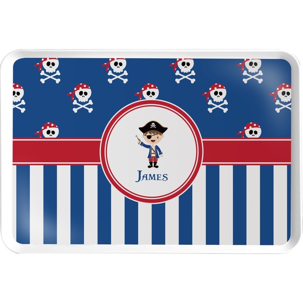 Custom Blue Pirate Serving Tray (Personalized)