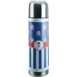 Blue Pirate Stainless Steel Thermos (Personalized)
