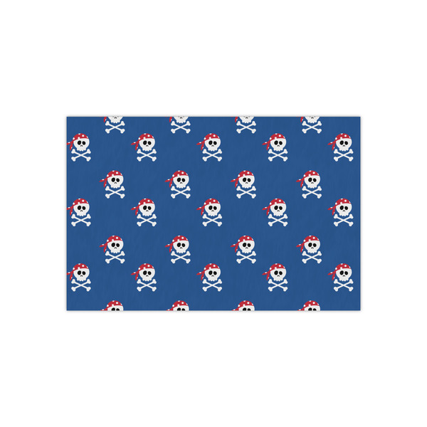 Custom Blue Pirate Tissue Paper Sheets - Small - Heavyweight