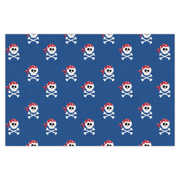 Custom Blue Pirate X-Large Tissue Papers Sheets - Heavyweight