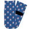 Blue Pirate Toddler Ankle Socks