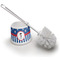 Blue Pirate Toilet Brush (Personalized)