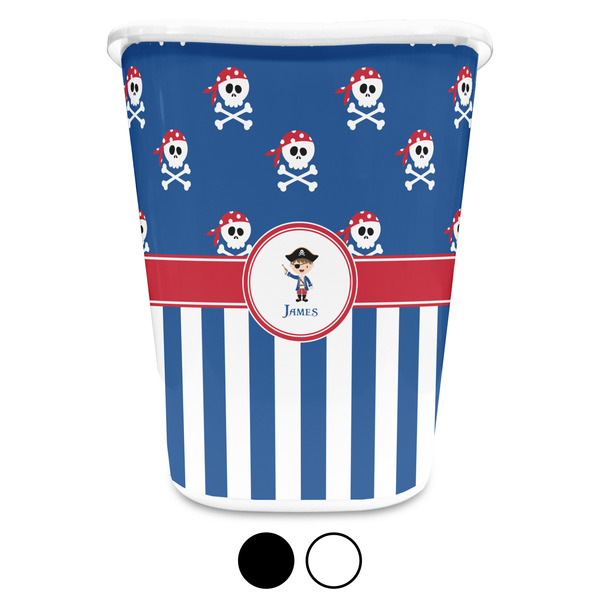 Blue Pirate Custom Waste Basket