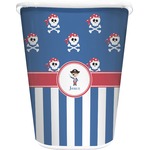 Blue Pirate Waste Basket (Personalized)