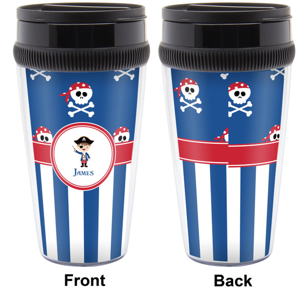 Blue Pirate Travel Mug Approval (Personalized)