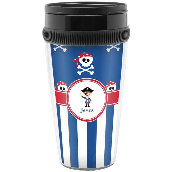 Custom Blue Pirate Acrylic Travel Mug without Handle (Personalized)