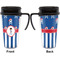 Blue Pirate Travel Mug with Black Handle - Approval