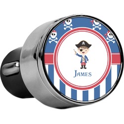 Blue Pirate USB Car Charger (Personalized)