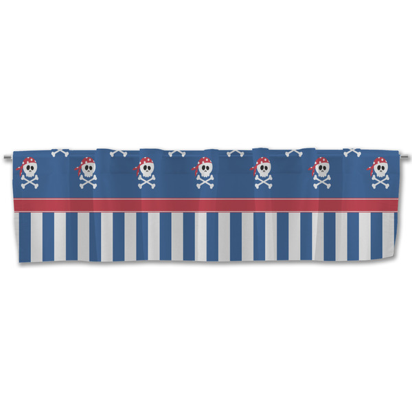 Blue Pirate Valance - Front
