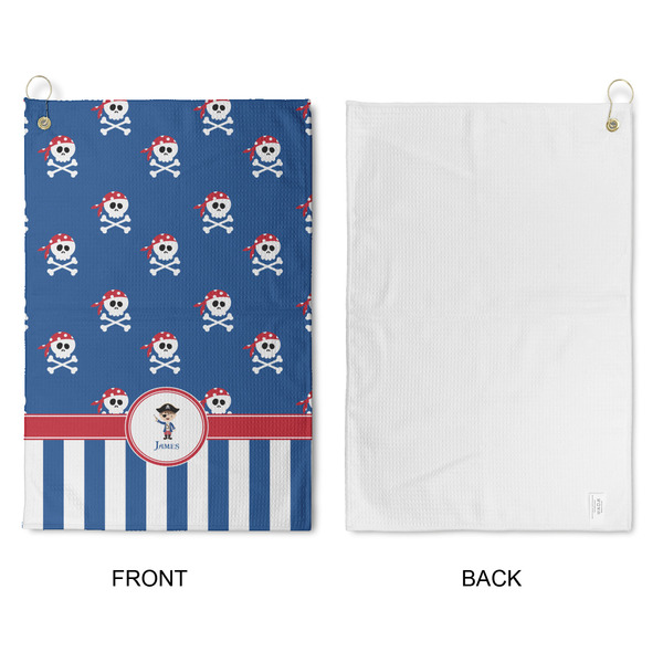 Blue Pirate Waffle Weave Golf Towel - Approval