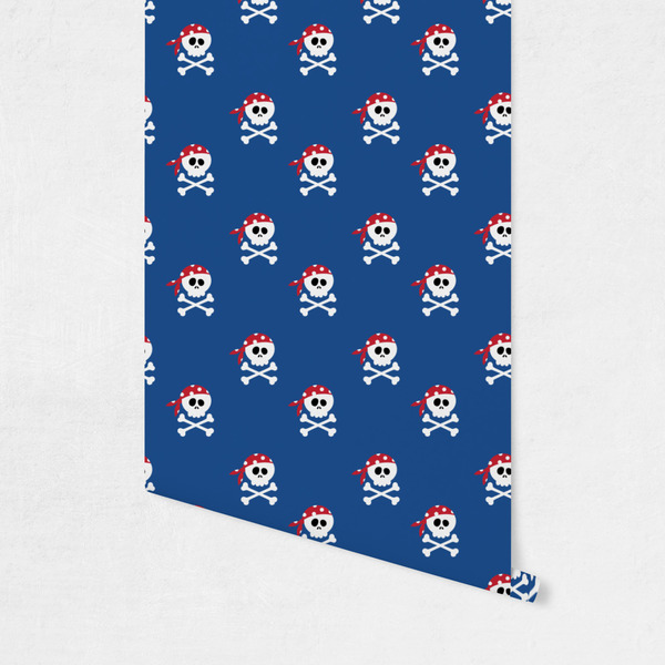 Blue Pirate Wallpaper on Wall