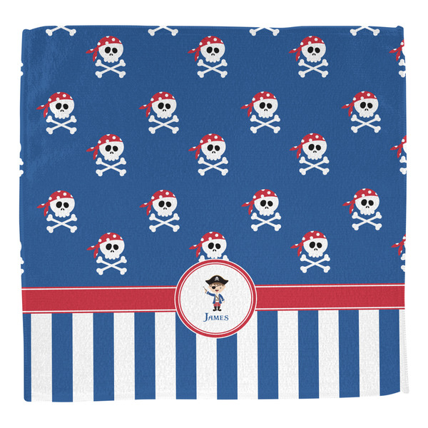Blue Pirate Washcloth - Front - No Soap