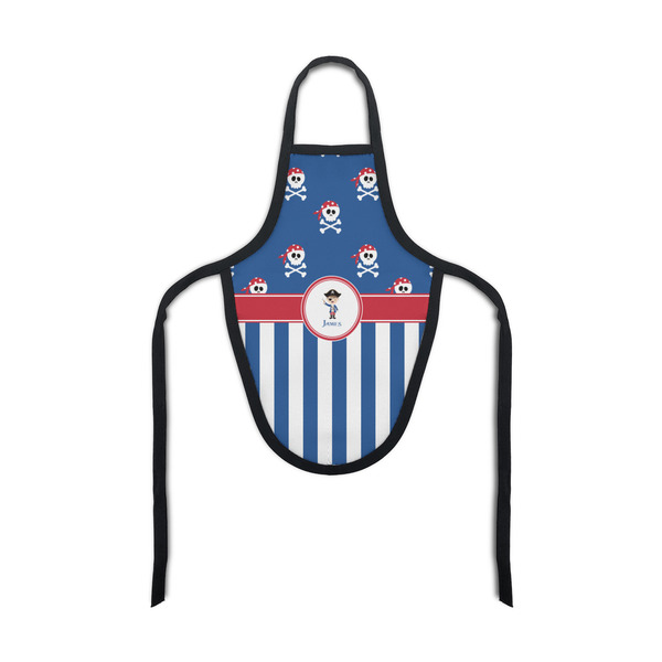 Custom Blue Pirate Bottle Apron (Personalized)