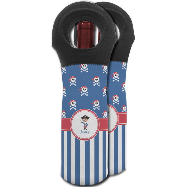 Blue Pirate Wine Tote Bag - MAIN