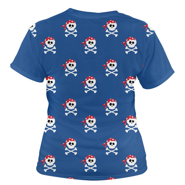Blue Pirate Women's T-shirt Back