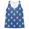 Blue Pirate Womens Racerback Tank Top