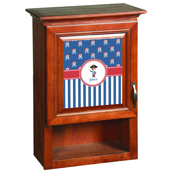 Blue Pirate Wooden Cabinet Decal (Medium)