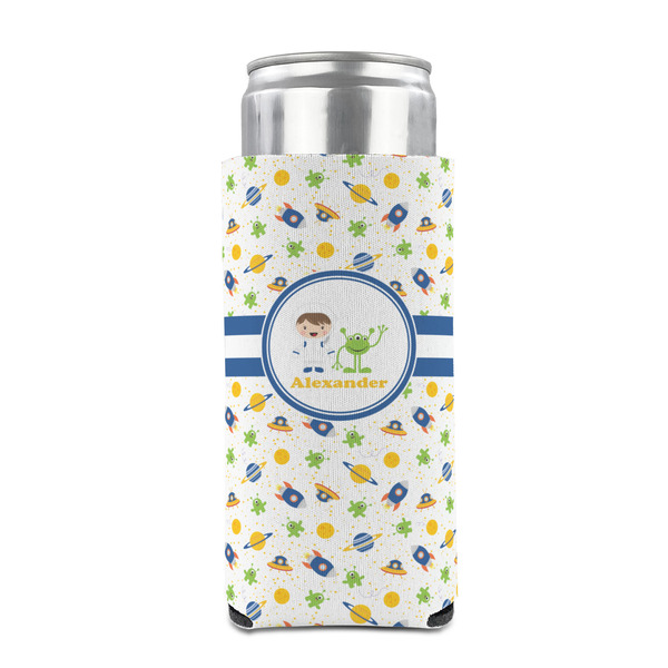 Boy's Space Themed 12oz Tall Can Sleeve - FRONT (on can)