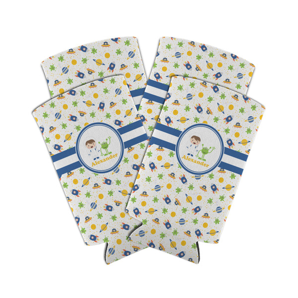 Boy's Space Themed 12oz Tall Can Sleeve - Set of 4 - MAIN