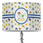 Boy's Space Themed 16" Drum Lamp Shade - Poly-film (Personalized)