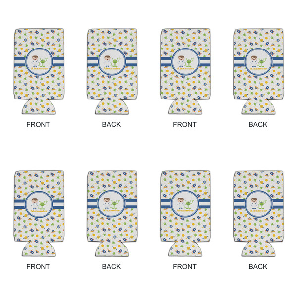 Boy's Space Themed 16oz Can Sleeve - Set of 4 - APPROVAL