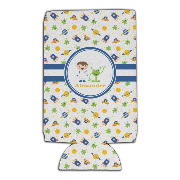 Boy's Space Themed 16oz Can Sleeve - Set of 4 - FRONT